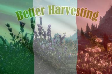 harvesting traduzione.